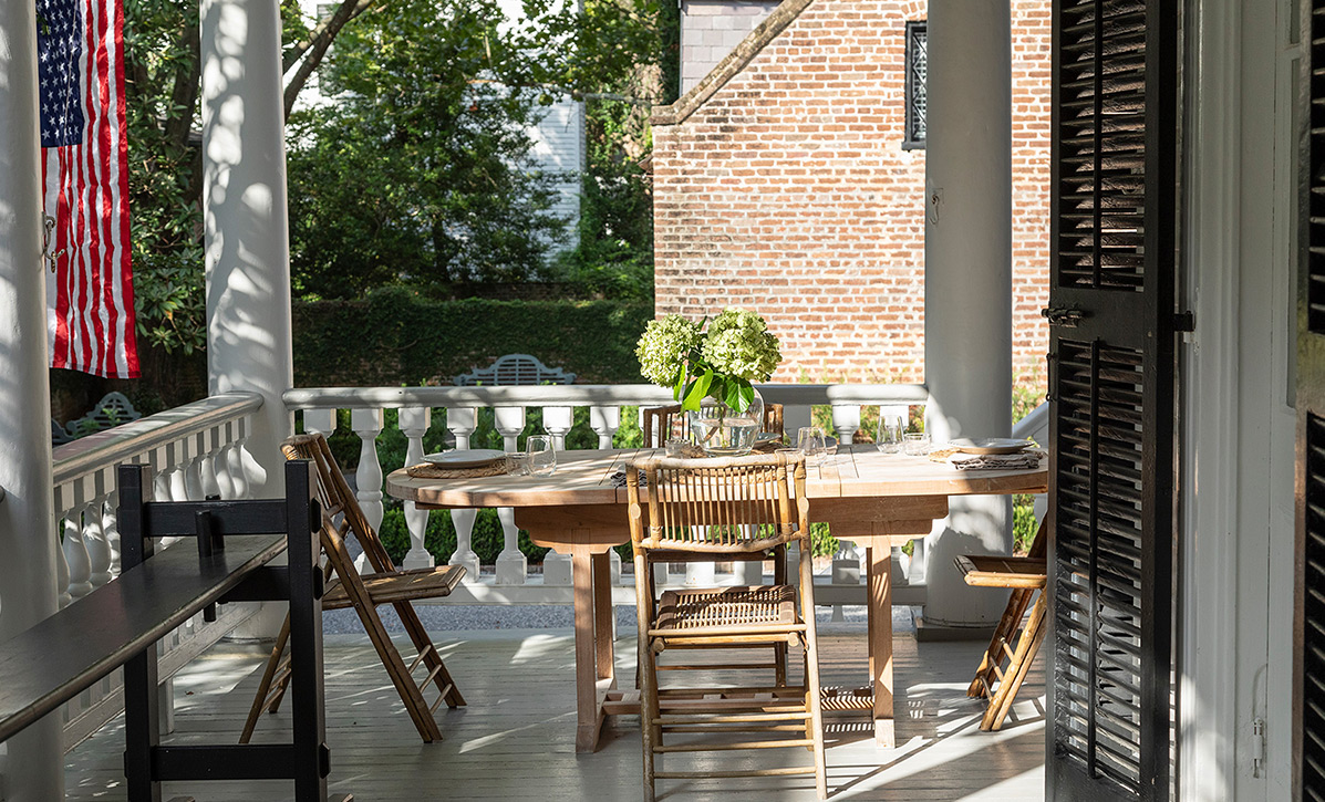 Cabana House - veranda view